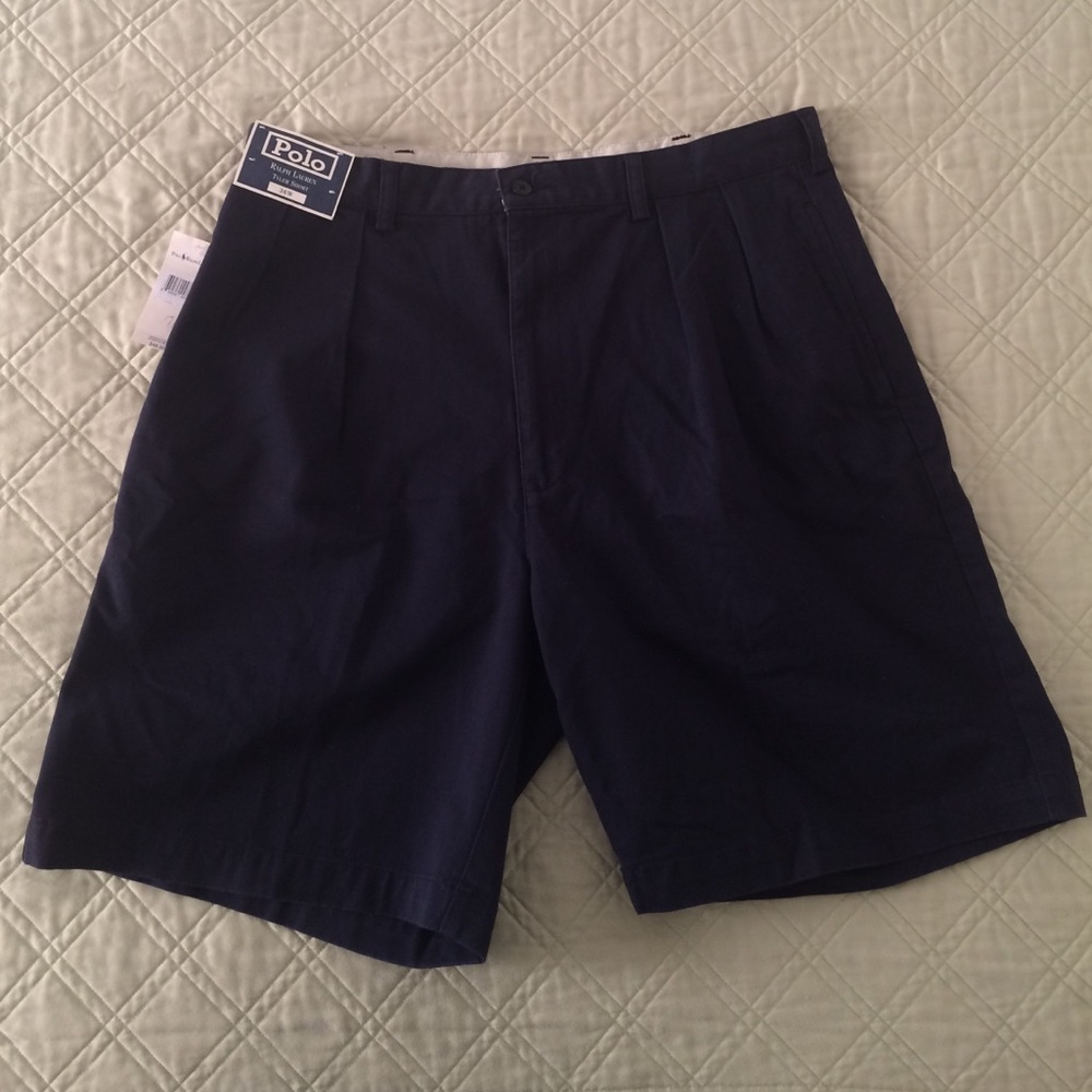 Ralph Lauren Navy Shorts / Tyler Short / 36W